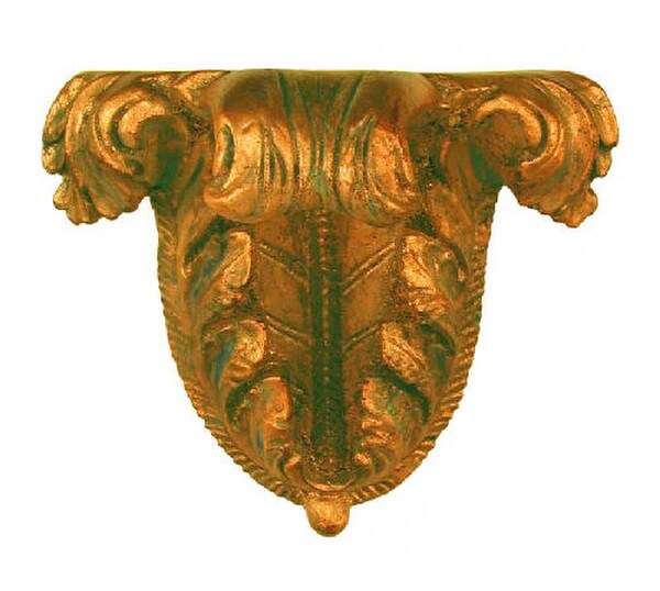 Made in the USA - Open leaf shelf wall bracket